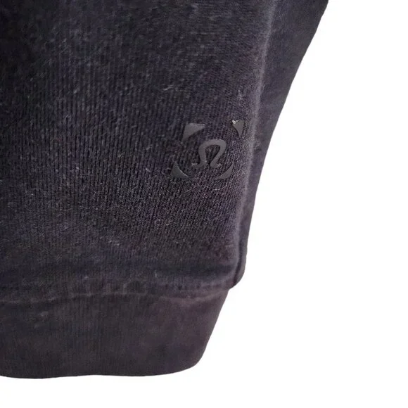 Lululemon Men's Sweatshirt Medium Blue Navy City Sweat Full Zip Hoodie Pockets - Picture 9 of 9